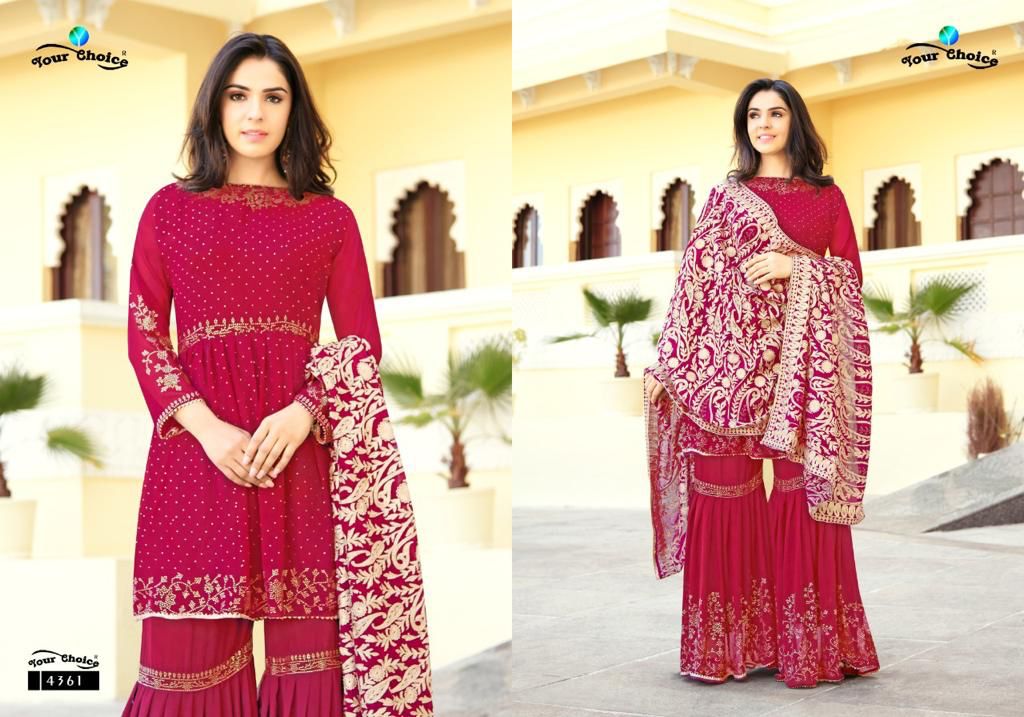 Nazakat 2 Heavy Wedding Wear Designer Fancy Georgette Latest Salwar Suit Collection